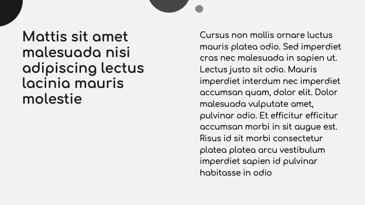 Marble Elegance Gray Minimal slide 5